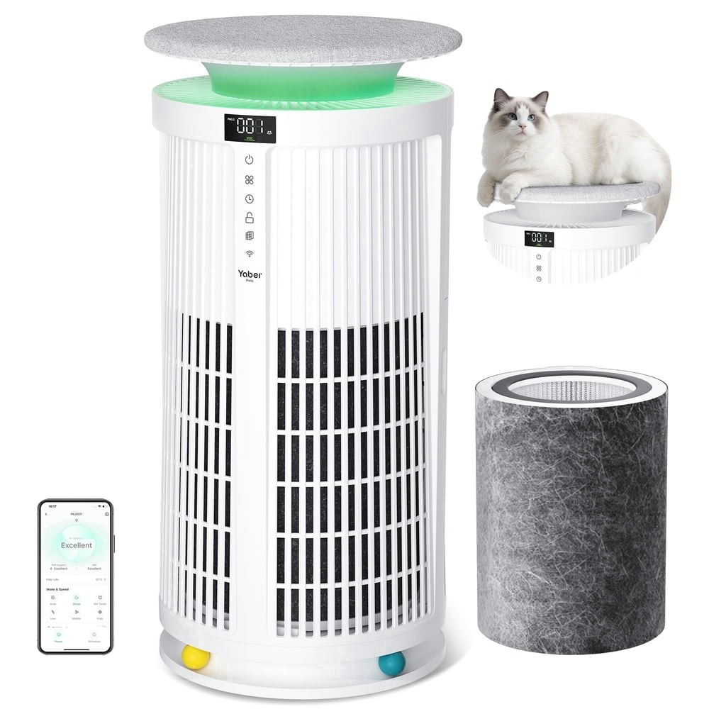 Yaber 4,200 Square-Foot HEPA Air Purifier: $149.99 Yaber 4,200 Square-Foot HEPA Air Purifier: $149.99