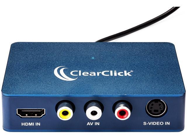 ClearClick 1080p Video to USB Capture and Streaming Device: $69.95