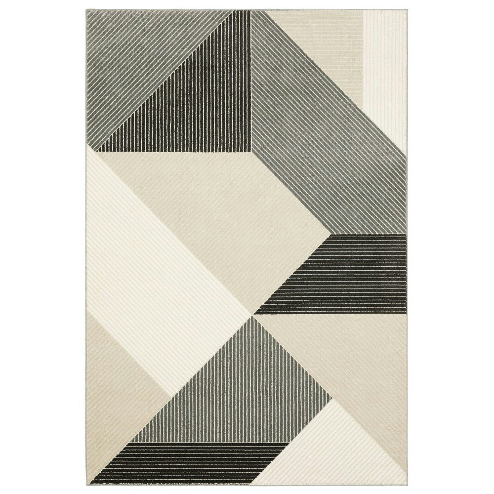 Captiv8e Designs 6'7" x 9'6" Roman Modern Geometric Area Rug: $539.99 Captiv8e Designs 6'7" x 9'6" Roman Modern Geometric Area Rug: $539.99