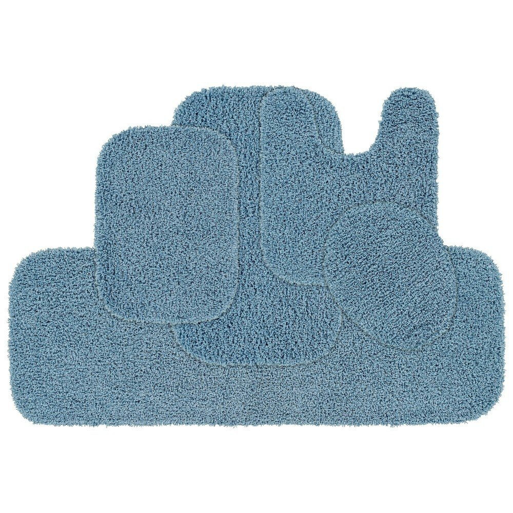 Garland Rug 5-Piece Shaggy Nylon Bathroom Rug Set: $64.99 Garland Rug 5-Piece Shaggy Nylon Bathroom Rug Set: $64.99