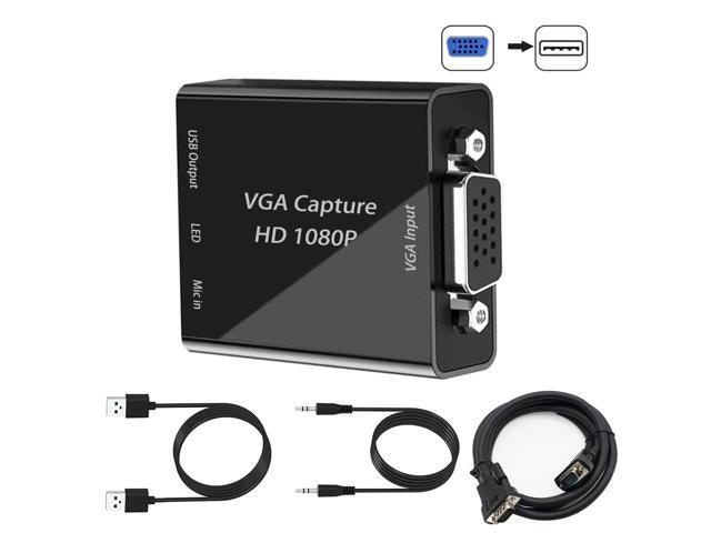 VGA to USB Video Capture Card: $45.85