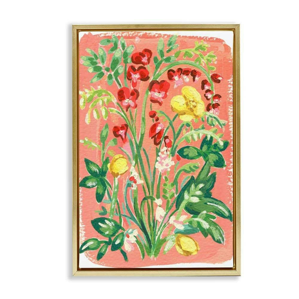 Peachy Flower Arrangement by Hannah Moren 25-inch x 17-inch Gold Floater Frame Art Print: $65.33 Peachy Flower Arrangement by Hannah Moren 25-inch x 17-inch Gold Floater Frame Art Print: $65.33