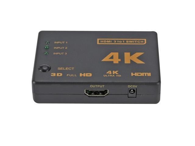 3x1 HDMI Switcher Adapter: $26.29
