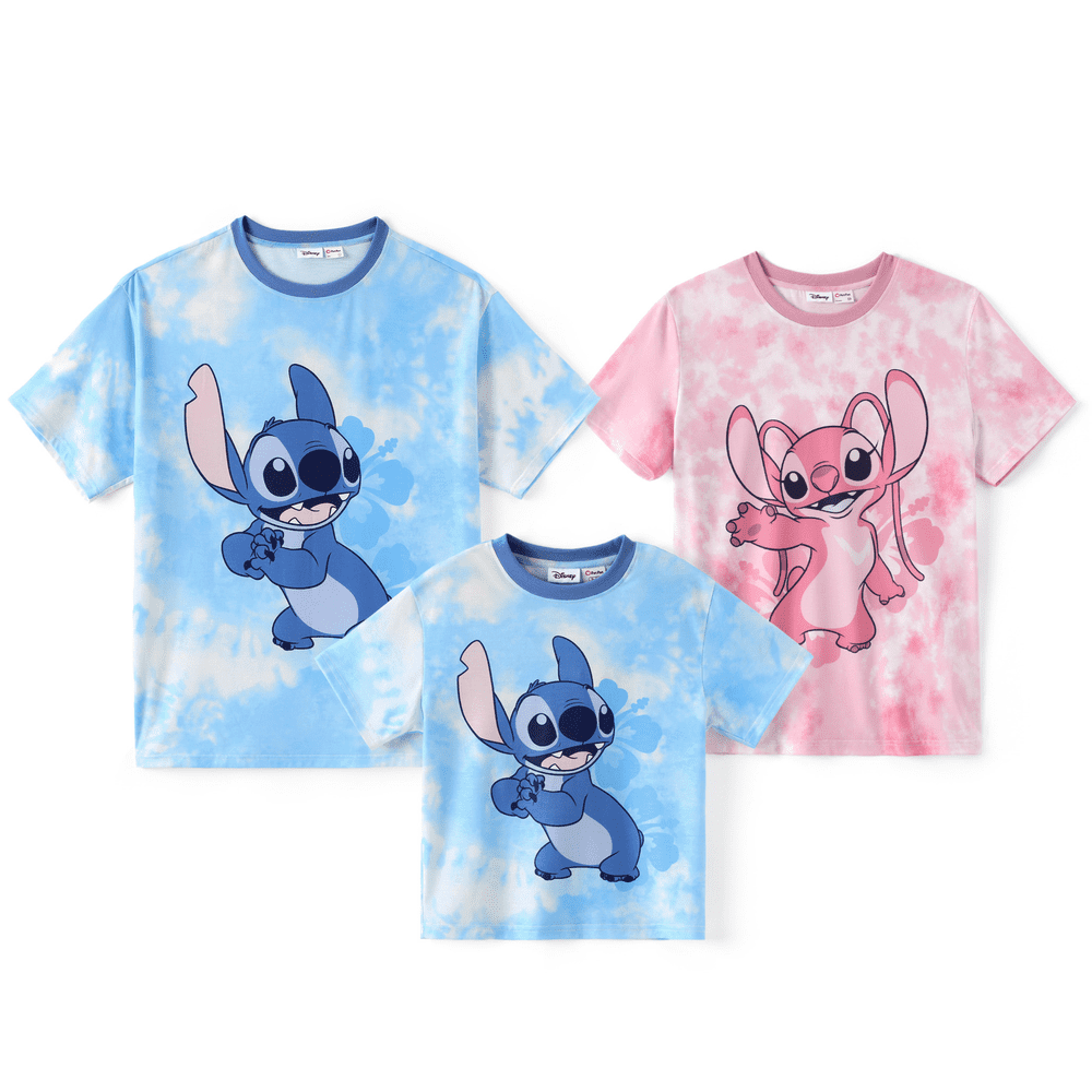 Disney Lilo & Stitch Mother's Day Tie-Dye Graphic T-Shirt: $14.96