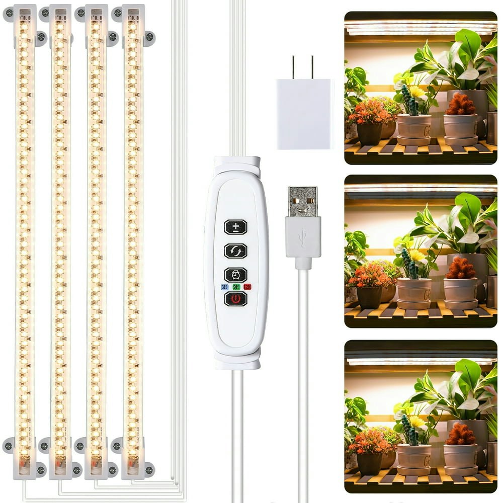 GPED Full Spectrum LED Plant Grow Light Strips: $15.33 GPED Full Spectrum LED Plant Grow Light Strips: $15.33