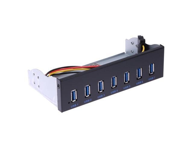 7-Port USB 3.0 Internal 5.25-inch Front Panel Hub: $32.49 7-Port USB 3.0 Internal 5.25-inch Front Panel Hub: $32.49