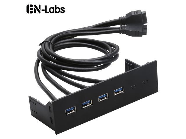 EnLabs 5.25-inch 4-Port USB 3.0 Front Panel Hub: $23.79 EnLabs 5.25-inch 4-Port USB 3.0 Front Panel Hub: $23.79