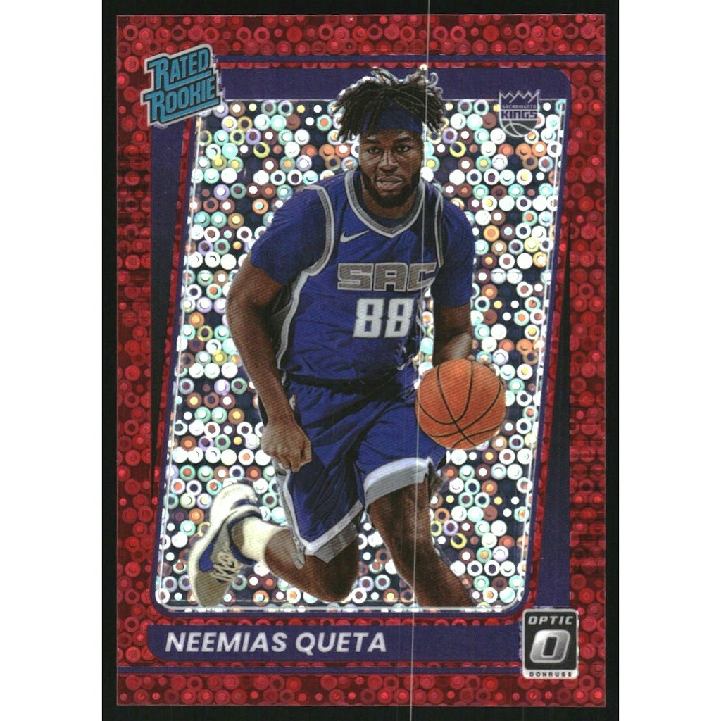2021-22 Donruss Optic Fast Break Red Neemias Queta Card: $18 2021-22 Donruss Optic Fast Break Red Neemias Queta Card: $18