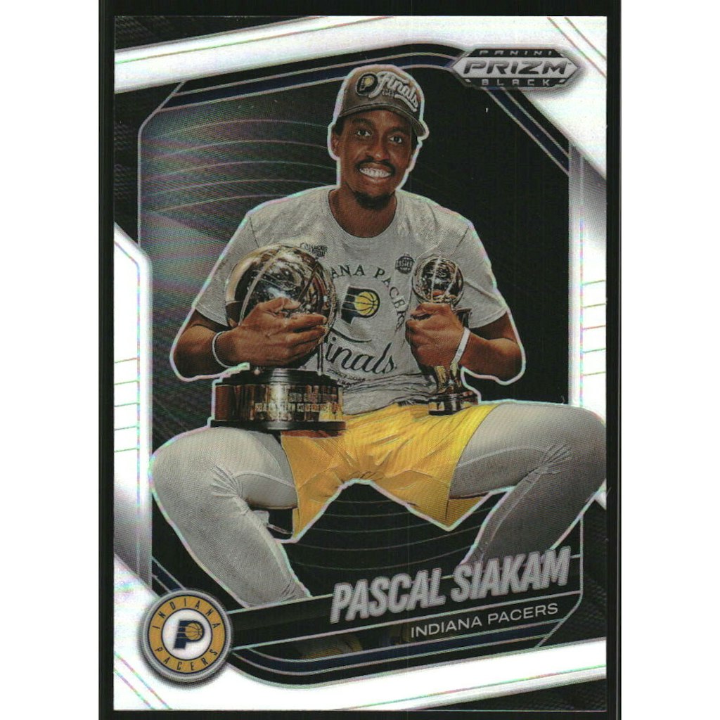 2024-25 Panini Prizm Pascal Siakam Black Prizm White Card #101: $10.80 2024-25 Panini Prizm Pascal Siakam Black Prizm White Card #101: $10.80