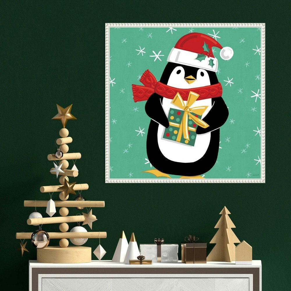 Amanti Art 22x22-Inch Festive Christmas IV Framed Canvas Wall Art: $96.99 Amanti Art 22x22-Inch Festive Christmas IV Framed Canvas Wall Art: $96.99