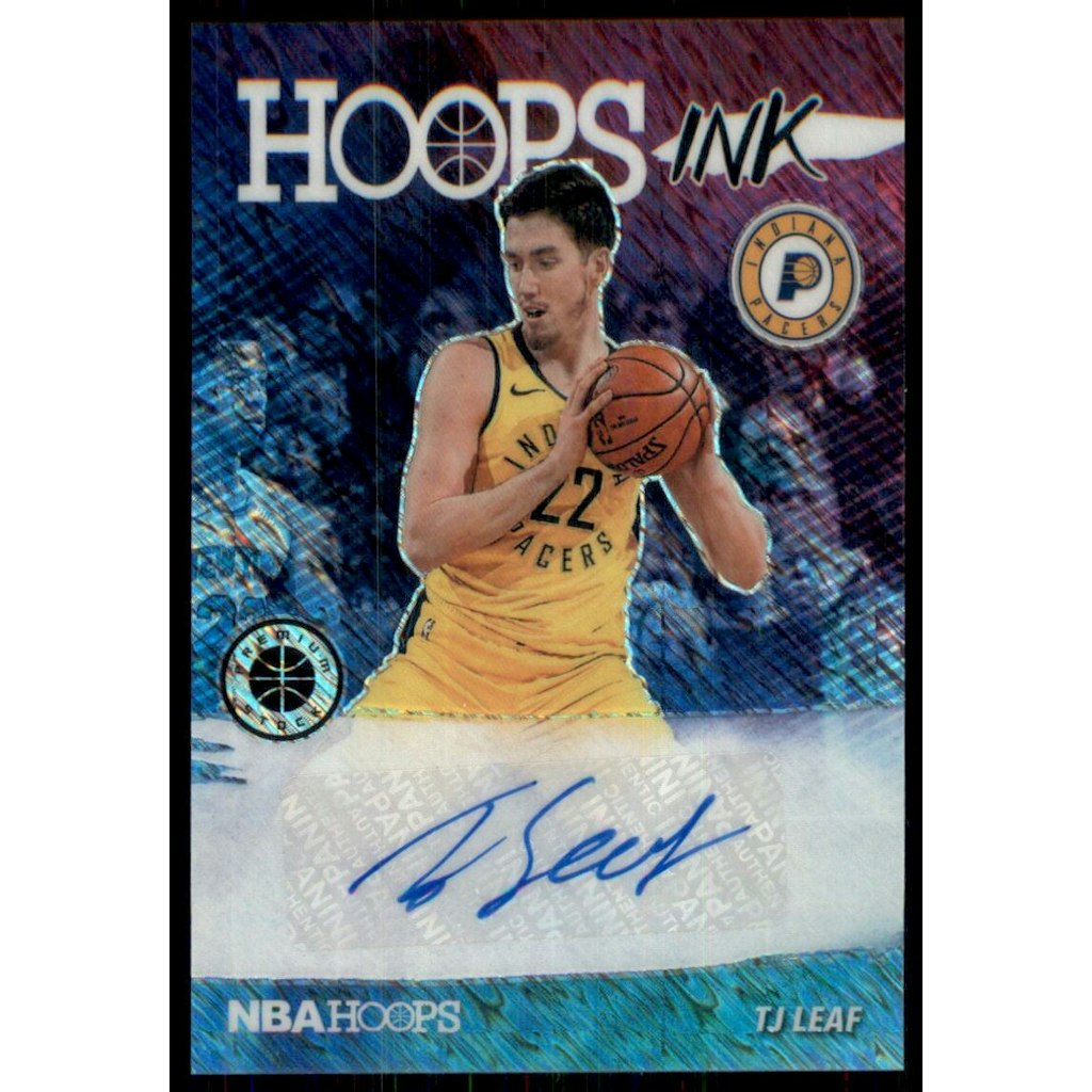 2019-20 Hoops Premium Stock Hoops Ink Shimmer TJ Leaf #35: $10.80 2019-20 Hoops Premium Stock Hoops Ink Shimmer TJ Leaf #35: $10.80