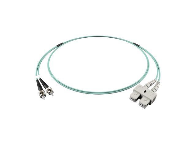 SC-ST OM4 10Gb Multimode Duplex Fiber Patch Cable 85m: $185.24