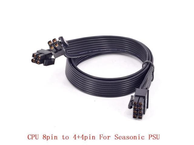 Seasonic KM3 ATX 12V 8-Pin to 4+4-Pin Power Supply Cable: $21.89