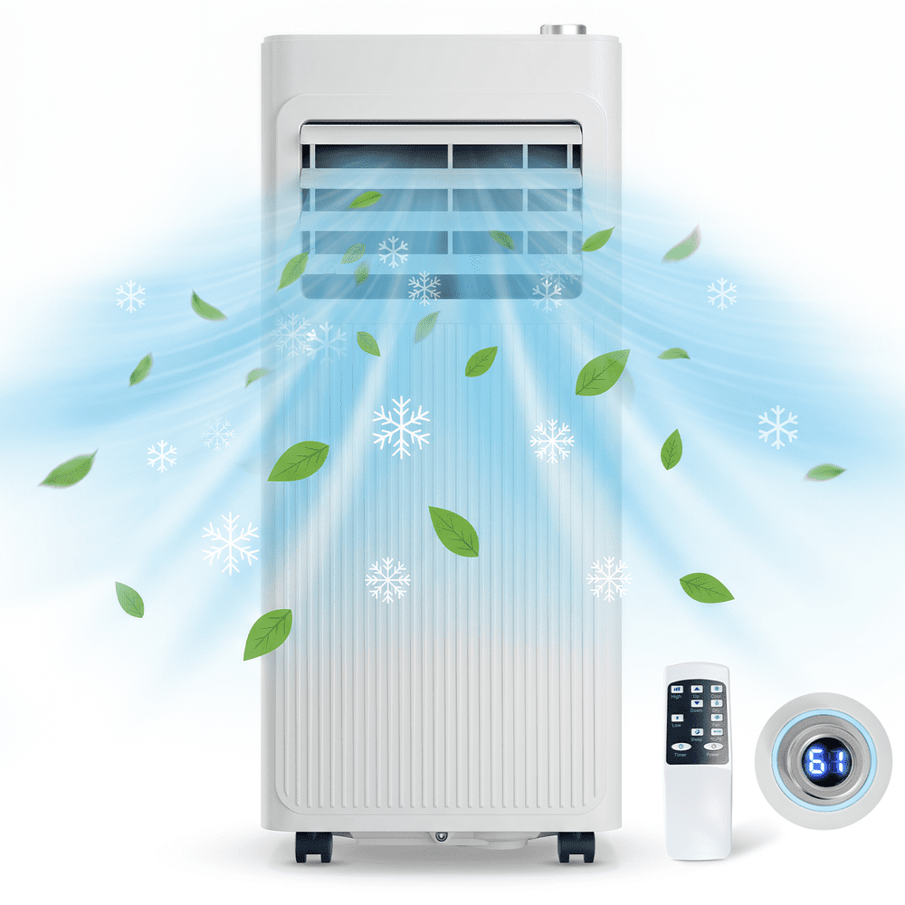 8,000 BTU Portable Air Conditioner: $229.99 8,000 BTU Portable Air Conditioner: $229.99