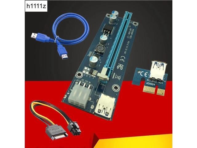 006C PCIe 1x to 16x Riser Card: $20.68