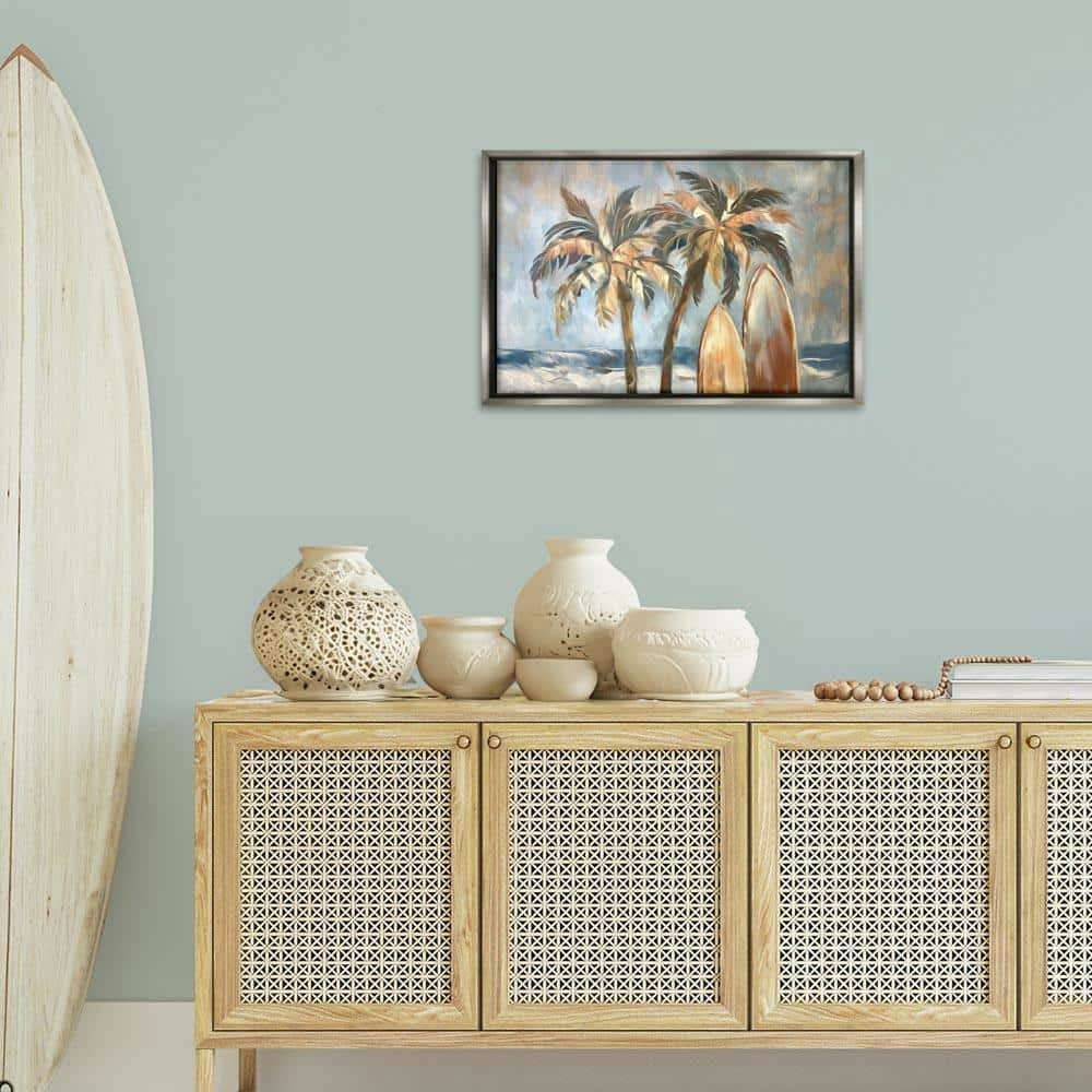 Ramona Murdock Warm Tropical Surfboards 17" x 25" Nature Graphic Art Print: $69.01