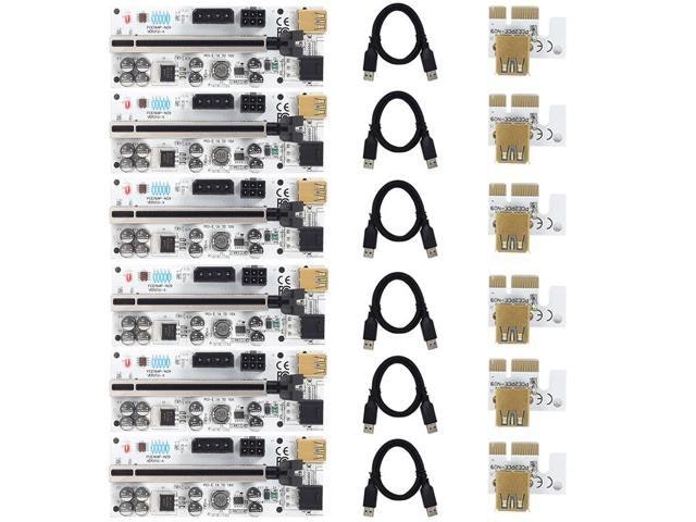 PCI-E USB 3.0 Riser Card 6-Pack: $48.99 PCI-E USB 3.0 Riser Card 6-Pack: $48.99