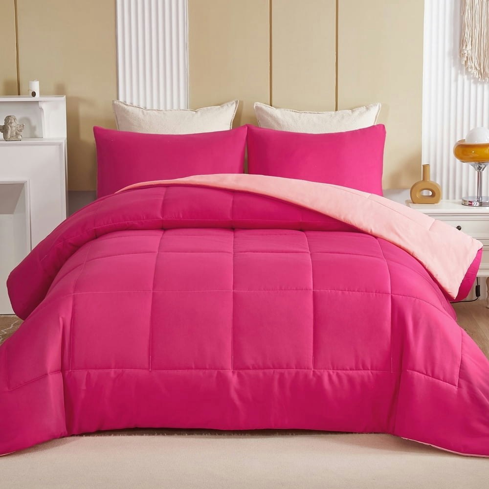 Exclusivo Mezcla Queen 3-Piece Reversible Comforter Set: $27.99 Exclusivo Mezcla Queen 3-Piece Reversible Comforter Set: $27.99