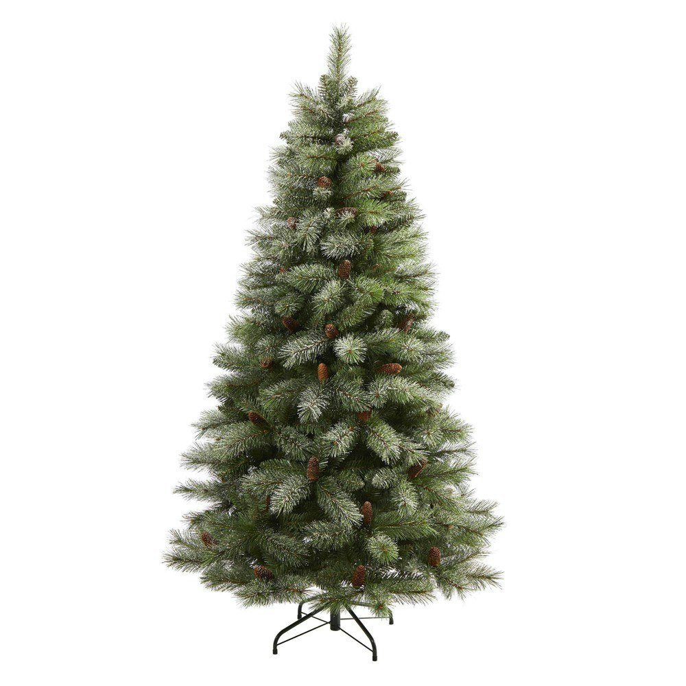 Nearly Natural 6-Foot Snowed French Alps Artificial Christmas Tree: $119.99 Nearly Natural 6-Foot Snowed French Alps Artificial Christmas Tree: $119.99
