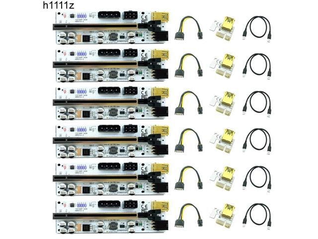 PCIe 010X GPU Riser with USB 3.0 Cable: $58.19 PCIe 010X GPU Riser with USB 3.0 Cable: $58.19