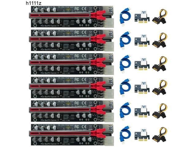PCIe X16 Video Card Riser 6-Pack: $78.19 PCIe X16 Video Card Riser 6-Pack: $78.19