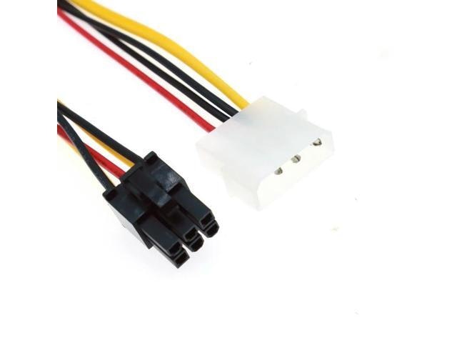 Molex IDE to 6-Pin PCI-E Power Adapter Cable: $12.04 Molex IDE to 6-Pin PCI-E Power Adapter Cable: $12.04