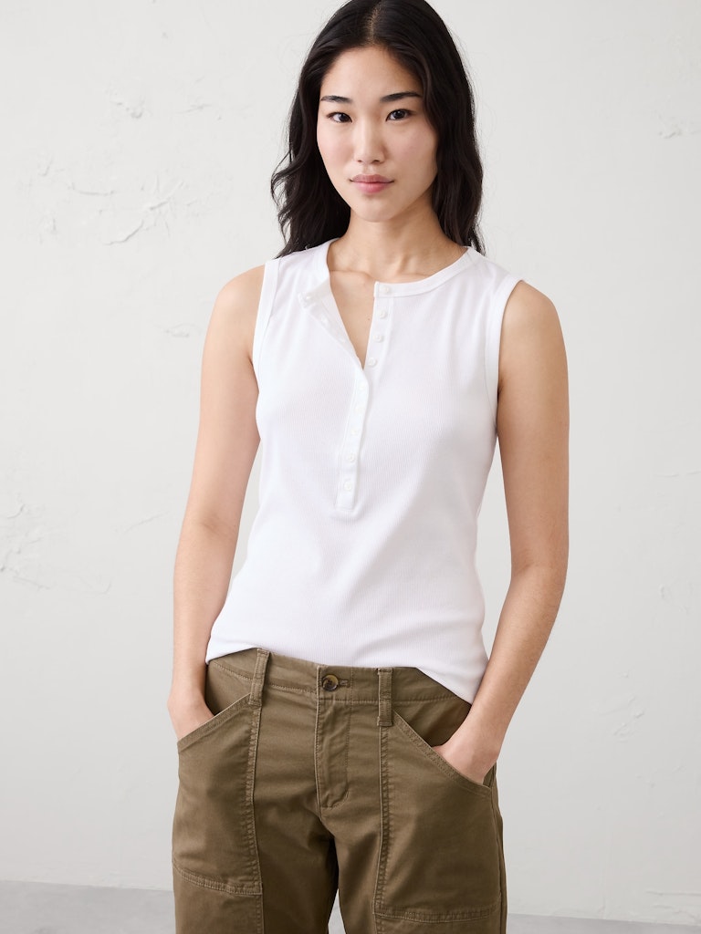 Ribbed Henley: $27.97 Ribbed Henley: $27.97