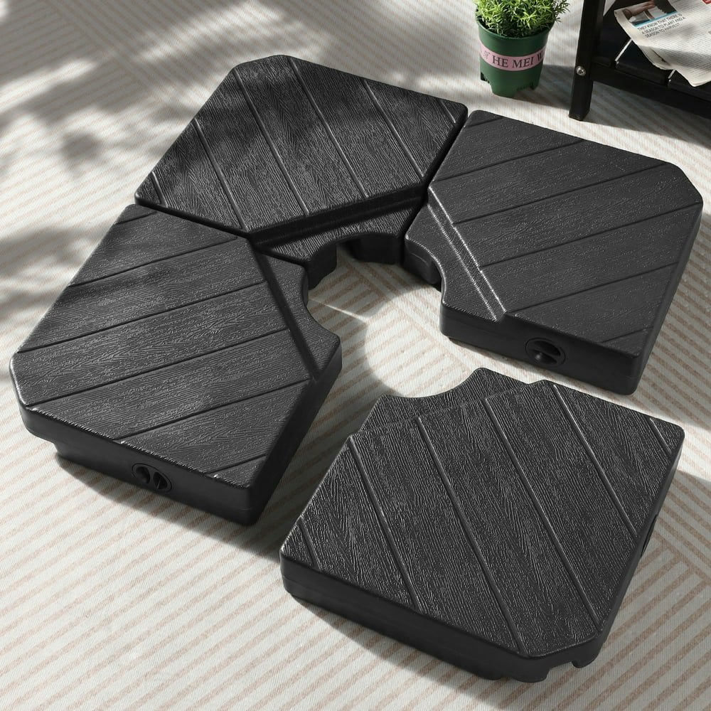 Scafild 180-Pound 4-Piece Patio Offset Umbrella Base: $51.49 Scafild 180-Pound 4-Piece Patio Offset Umbrella Base: $51.49