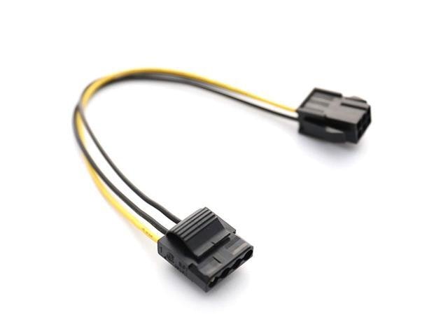 Molex to 6-Pin PCI-E Power Adapter Cable: $9.98 Molex to 6-Pin PCI-E Power Adapter Cable: $9.98