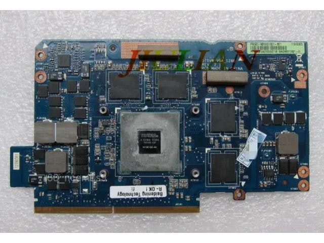 Asus G75VW 2GB GTX 660M Graphics Card Replacement: $152.51