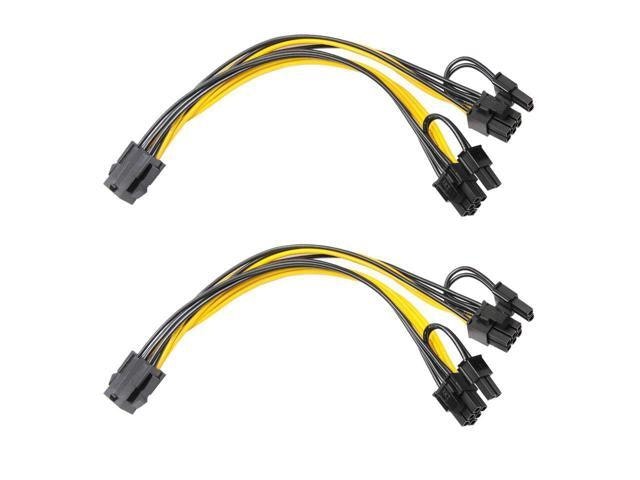 Bucier PCI-E 8-Pin to Dual 8-Pin Power Adapter Cable 2-Pack: $13.67 Bucier PCI-E 8-Pin to Dual 8-Pin Power Adapter Cable 2-Pack: $13.67