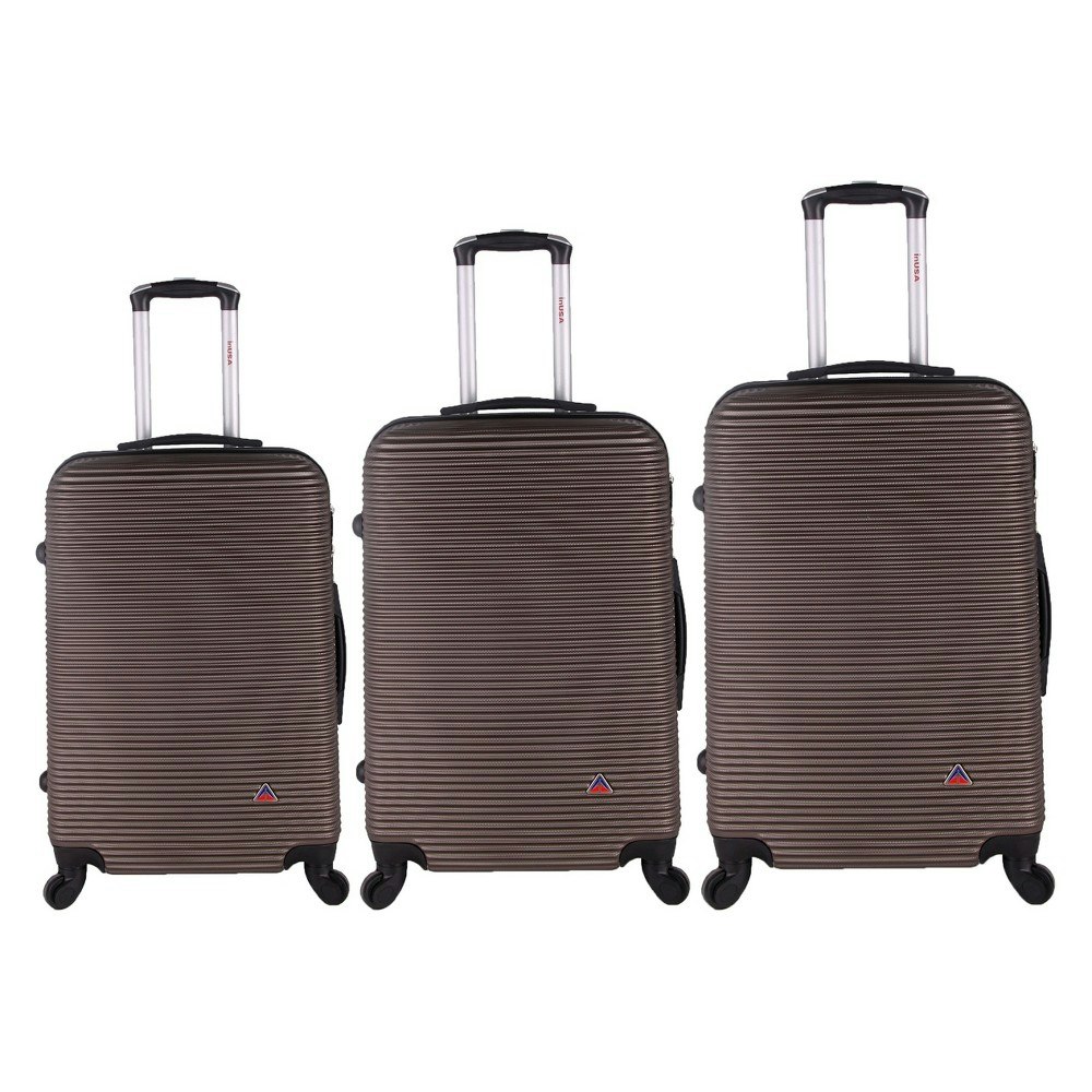 InUSA Royal 3-Piece Hardside Spinner Luggage Set: $111.99 InUSA Royal 3-Piece Hardside Spinner Luggage Set: $111.99