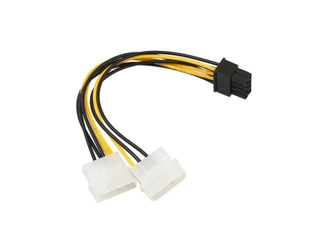 8-Pin to Dual 4-Pin Graphics Card Power Adapter Cable: $14.31