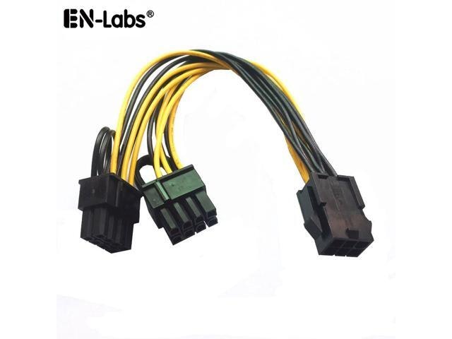 EnLabs PCIe 6-Pin to Dual 8-Pin Power Adapter Cable: $10.49 EnLabs PCIe 6-Pin to Dual 8-Pin Power Adapter Cable: $10.49