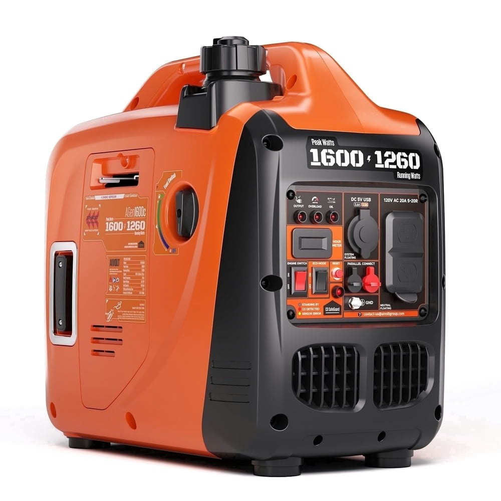 Aivolt 1,600-Watt Gas-Powered Portable Inverter Generator: $259.99 Aivolt 1,600-Watt Gas-Powered Portable Inverter Generator: $259.99