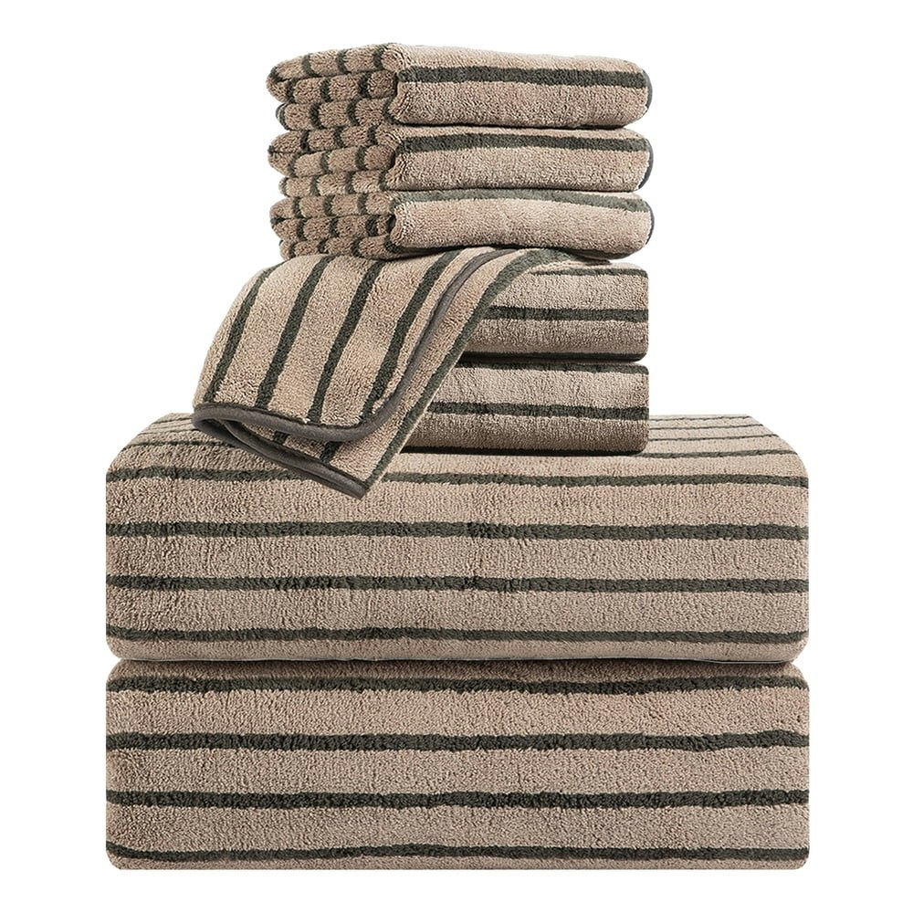 Jessy Home 8-Piece Bath Towel Set: $23.99 Jessy Home 8-Piece Bath Towel Set: $23.99