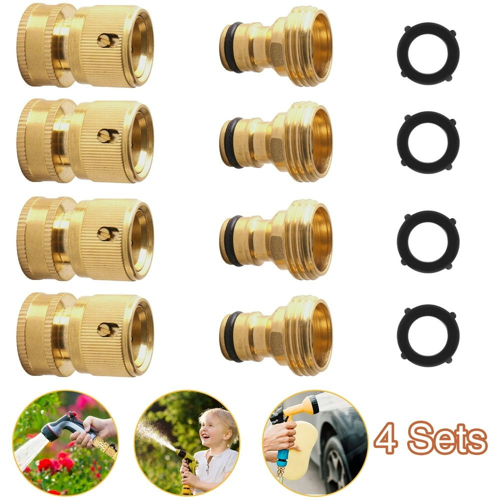 Remiawy 3/4-Inch Garden Hose Quick Connector 4-Pack: $14.29 Remiawy 3/4-Inch Garden Hose Quick Connector 4-Pack: $14.29