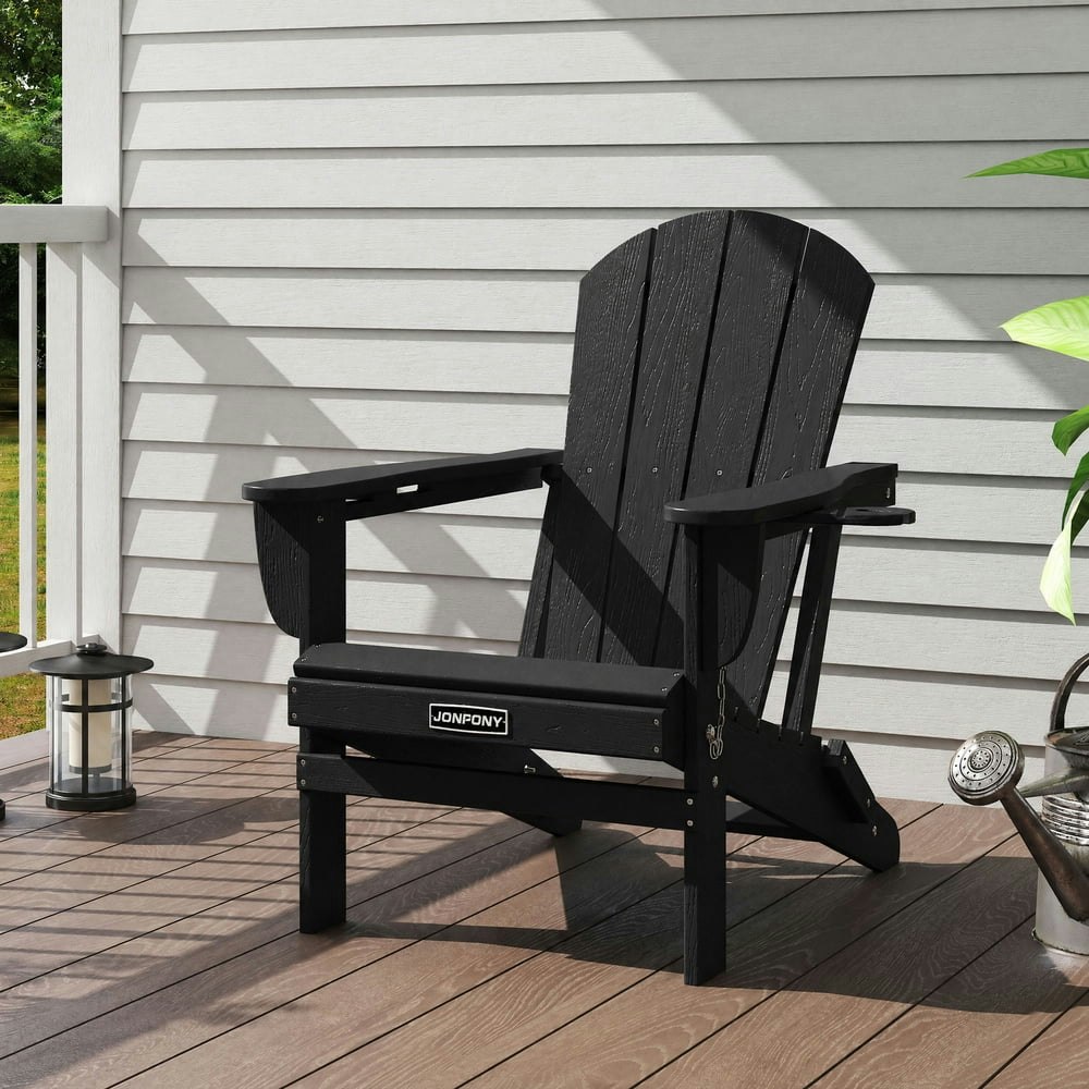 Jonpony Folding Adirondack Chair: $65.99 Jonpony Folding Adirondack Chair: $65.99