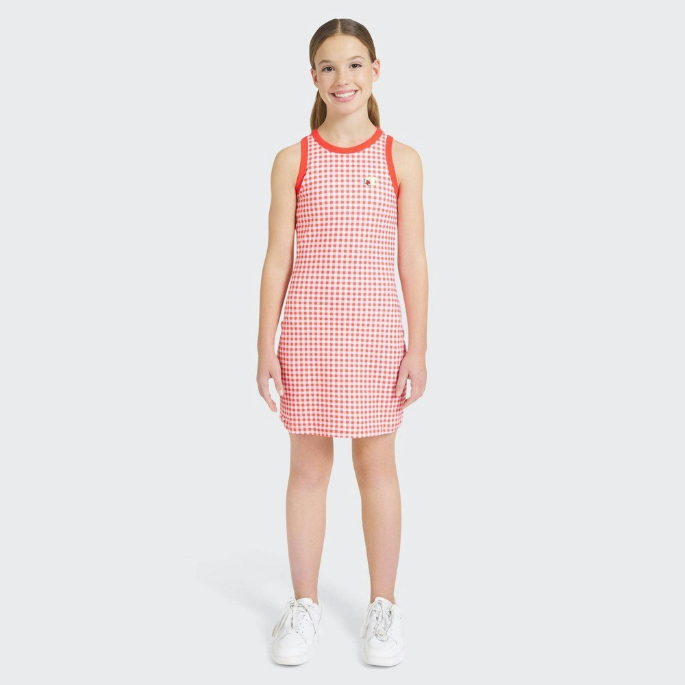 Champion Girls' Ribbed Gingham Tank Dress: $15