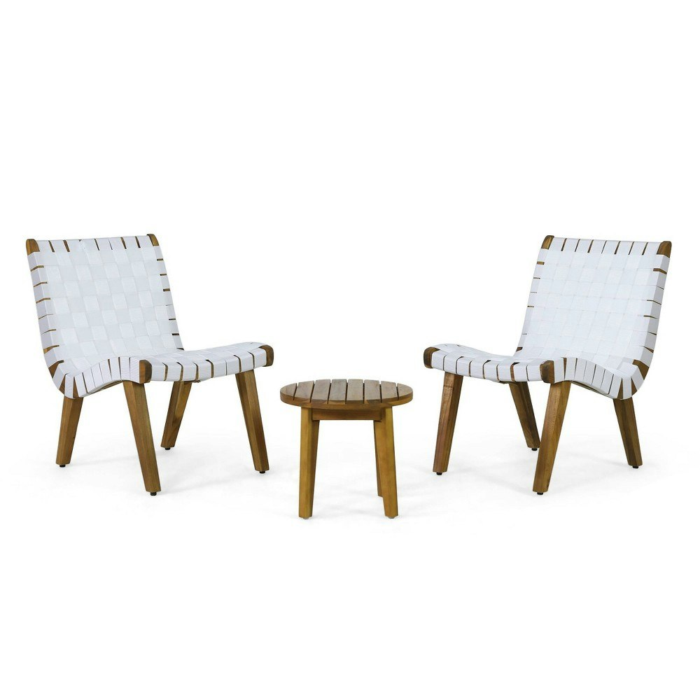 Christopher Knight Home Charlotter 3-Piece Outdoor Rope Weave Chat Set: $0 Christopher Knight Home Charlotter 3-Piece Outdoor Rope Weave Chat Set: $0