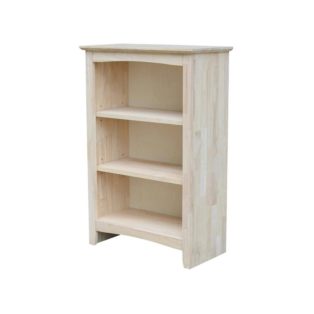 International Concepts 36"x24" Shaker Bookcase: $206.99 International Concepts 36"x24" Shaker Bookcase: $206.99