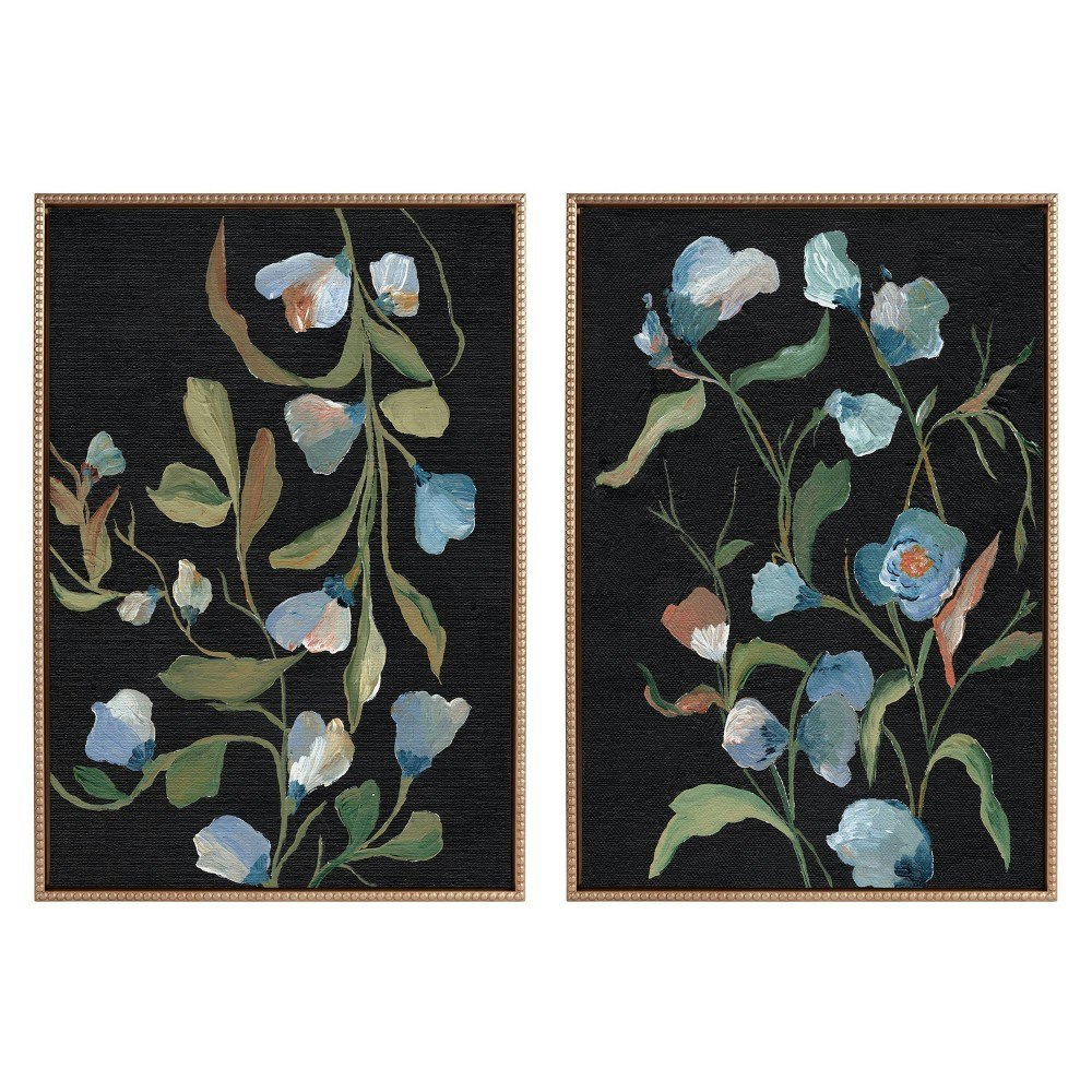 Kate & Laurel 23"x33" Framed Canvas Art 2-Piece Set: $154.99 Kate & Laurel 23"x33" Framed Canvas Art 2-Piece Set: $154.99