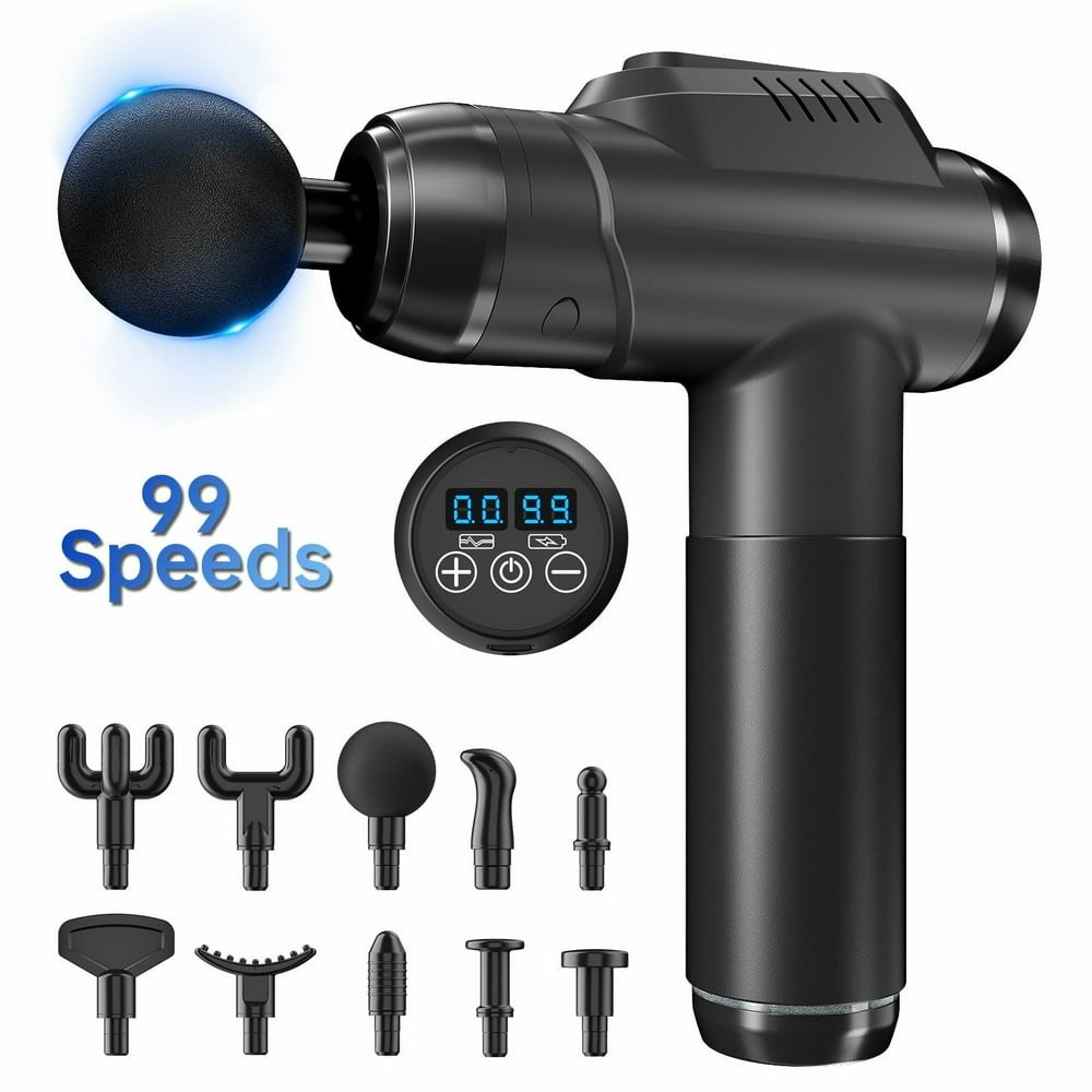 Cshidworld Deep Tissue 99-Speed Massage Gun: $22.49 Cshidworld Deep Tissue 99-Speed Massage Gun: $22.49