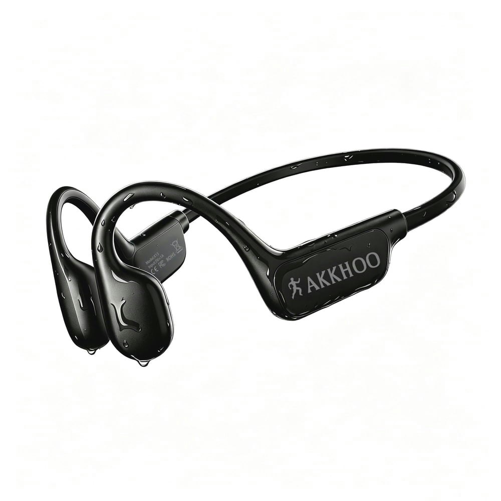 Akkhoo Open Ear Bone Conduction Headphones: $39.79