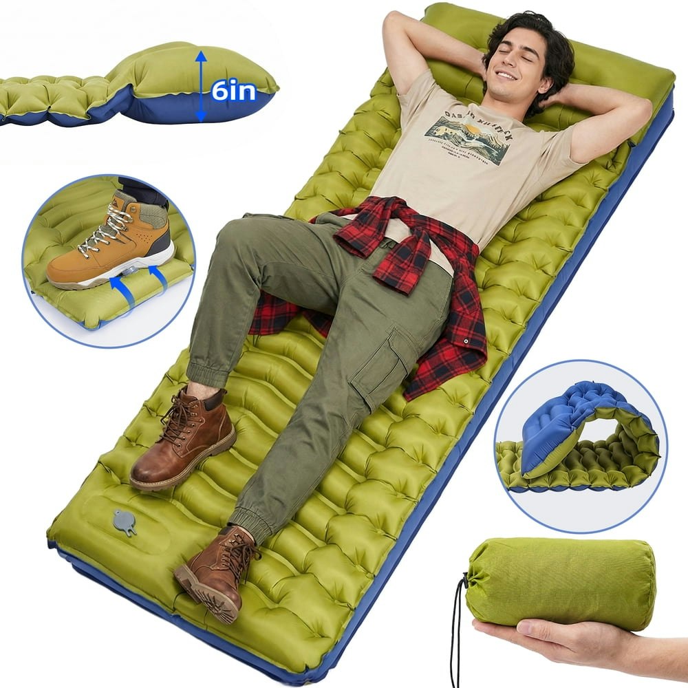 Nocoex 6-inch Camping Sleeping Pad: $26.96 Nocoex 6-inch Camping Sleeping Pad: $26.96