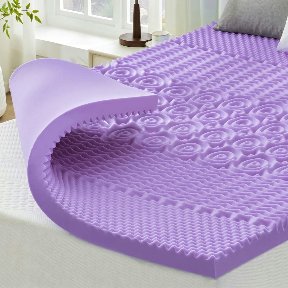 Bdeus 2-Inch Twin Memory Foam Mattress Topper: $23.99 Bdeus 2-Inch Twin Memory Foam Mattress Topper: $23.99