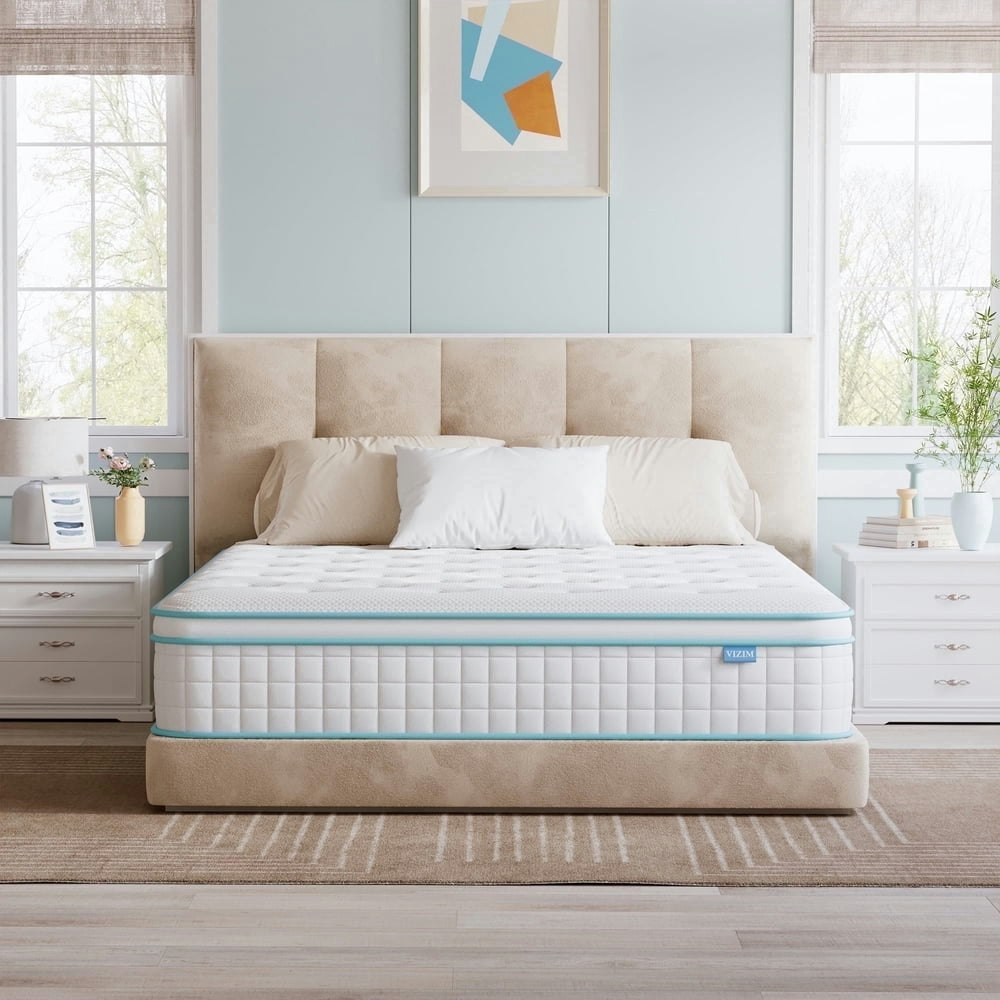 Vizim 12-Inch Queen Memory Foam and Pocket Spring Hybrid Mattress: $159.99 Vizim 12-Inch Queen Memory Foam and Pocket Spring Hybrid Mattress: $159.99