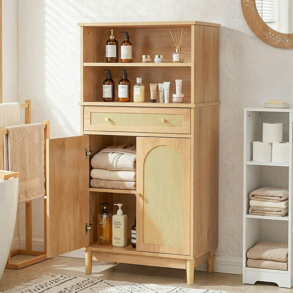Ktaxon Freestanding Bathroom Floor Cabinet: $64.99