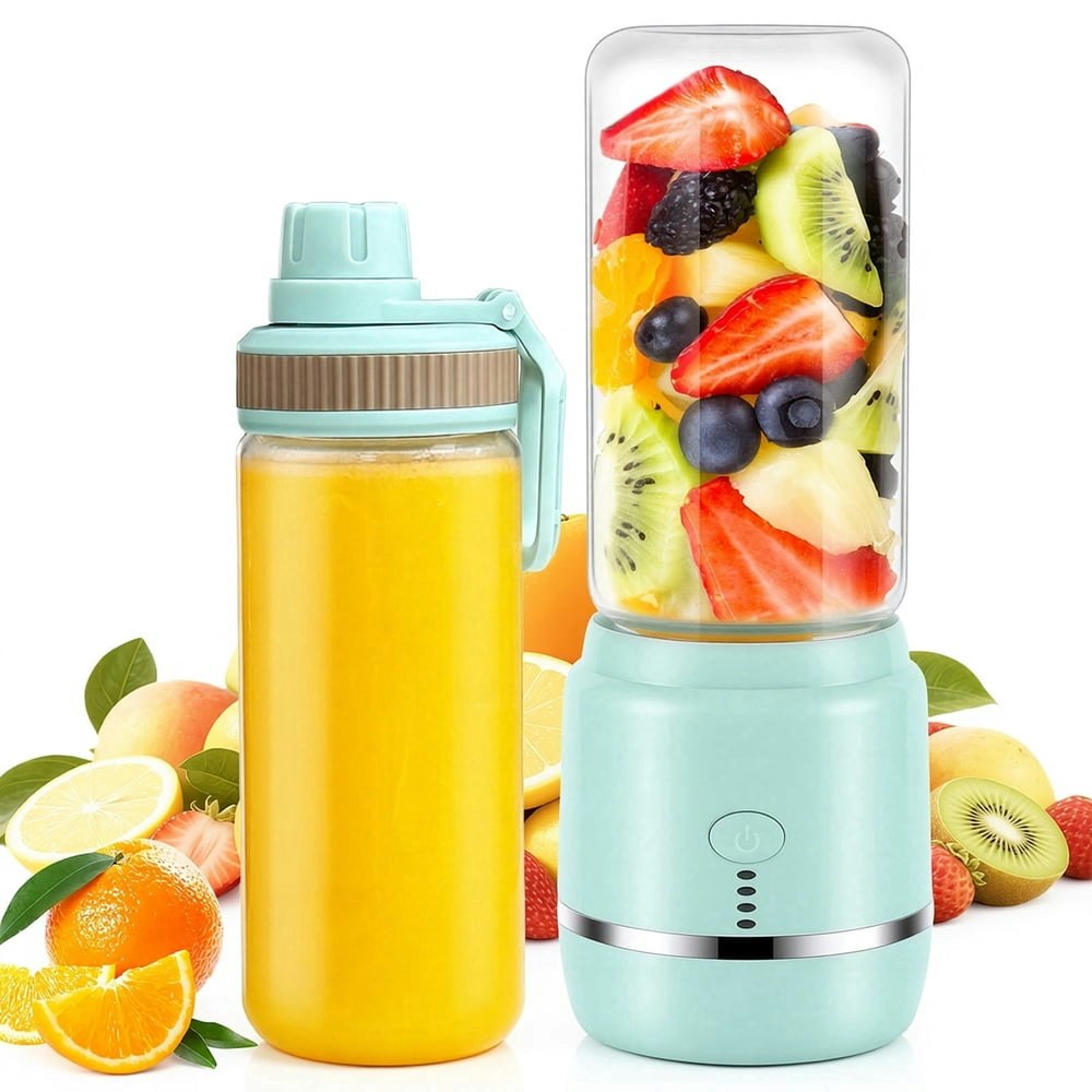 Portable Personal Blender with Two 15oz Cups: $29.39 Portable Personal Blender with Two 15oz Cups: $29.39