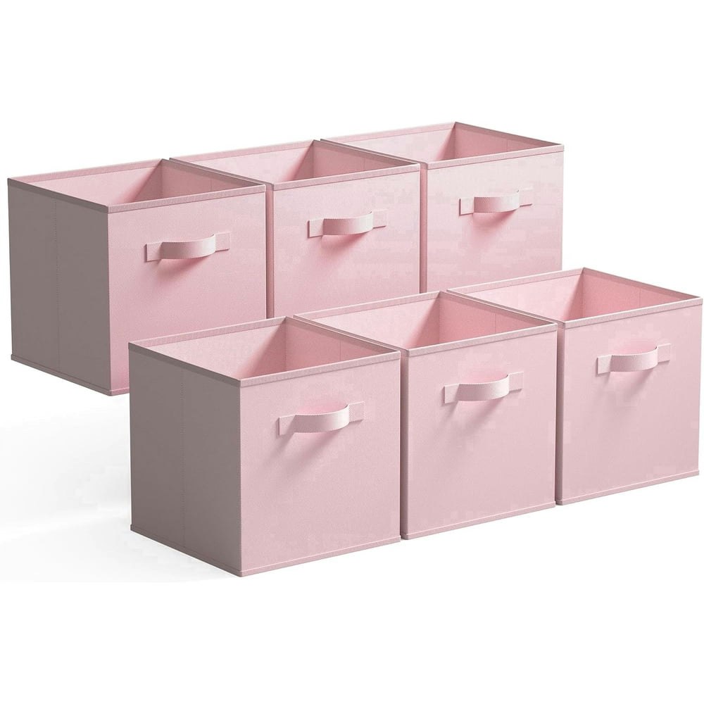 Granny Says 11-Inch Cube Storage Bins 6-Pack: $19.99